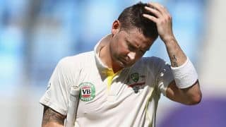 Michael Clarke not under pressure to score runs in 2nd Test versus Pakistan